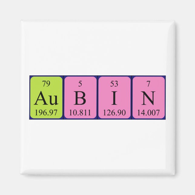 Periodenmagnet Magnet (Vorne)