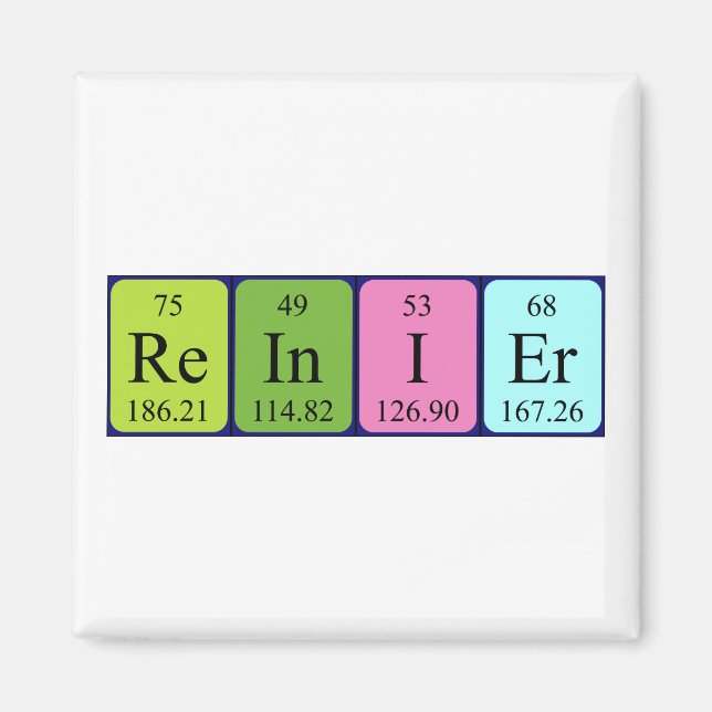 Periodenmagnet Magnet (Vorne)