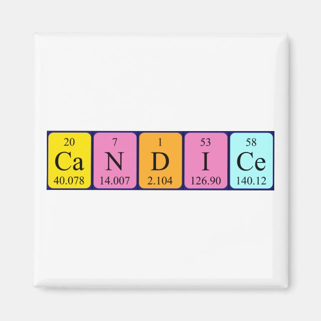 Periodenmagnet Magnet (Vorne)