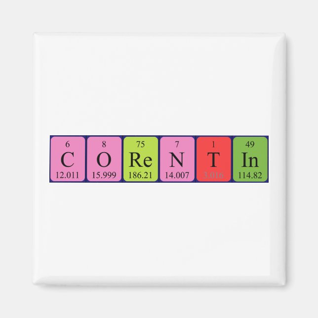 Periodenmagnet Magnet (Vorne)