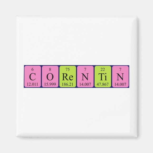 Periodenmagnet Magnet (Vorne)