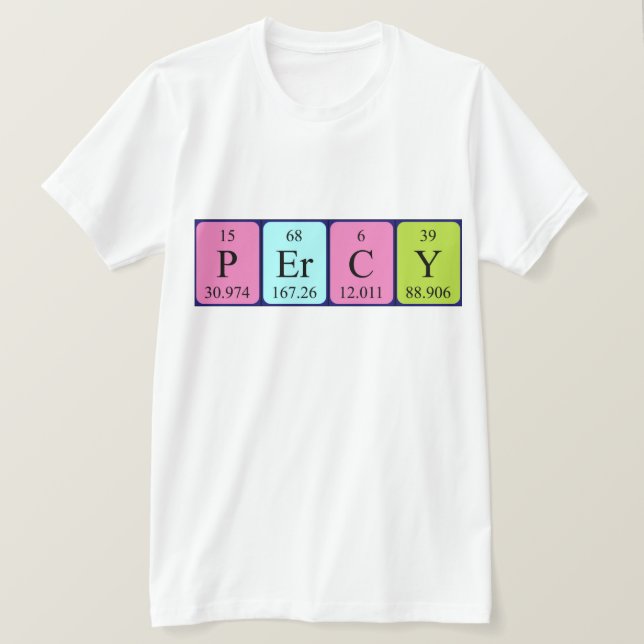Periodenname Shirt (Design vorne)