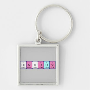 Periodenschlüsselring Henhouse Schlüsselanhänger