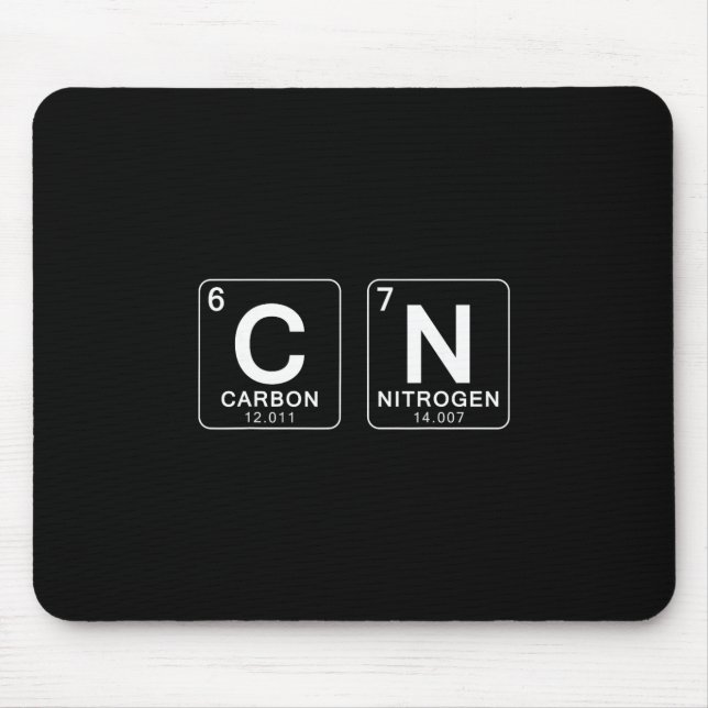 Periodensystem 67 Meme Lustiger Wissenschaftslehre Mousepad (Vorne)