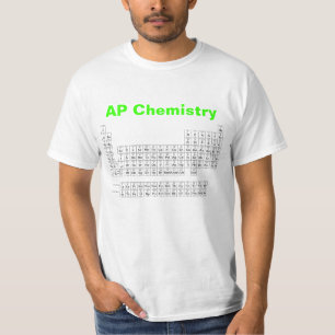 Periodensystem, AP-Chemie T-Shirt