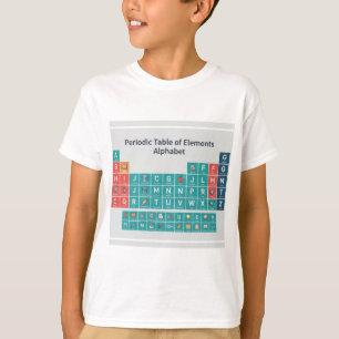 Periodensystem der Elemente Alphabet Poster T-Shirt