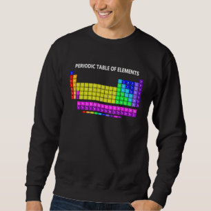 Periodensystem der Elemente Chemiker Nerd Chemie Sweatshirt