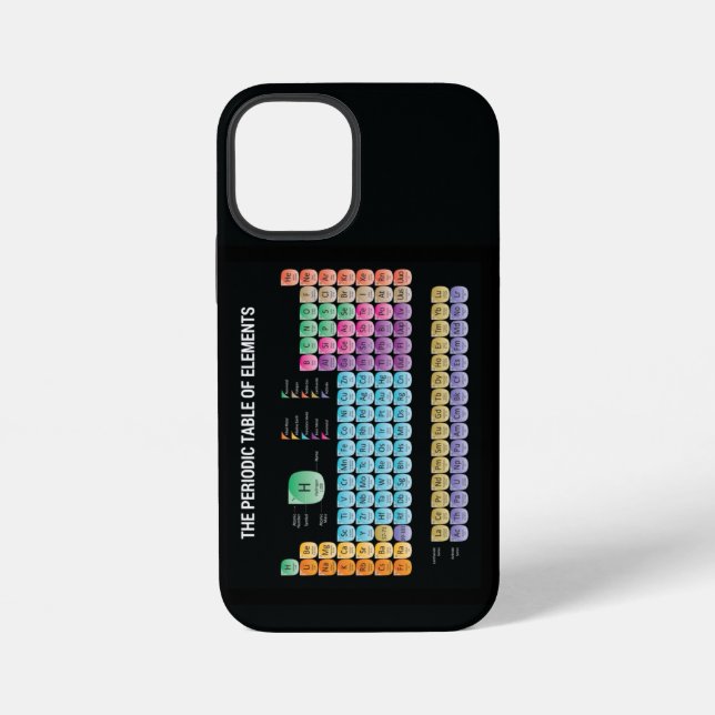 Periodensystem der Elemente iPhone Hülle (Rückseite)