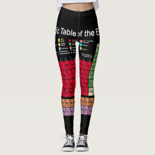Periodensystem der Elemente Leggings