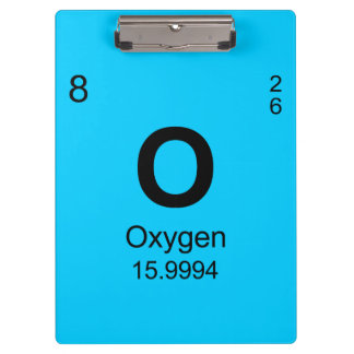 Periodensystem der Elemente (Sauerstoff) Klemmbrett