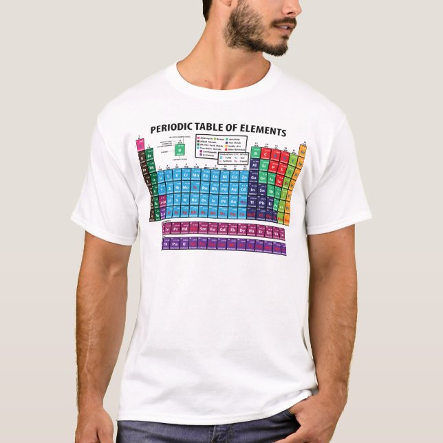 Periodensystem der Elemente T-Shirt (Vorderseite)