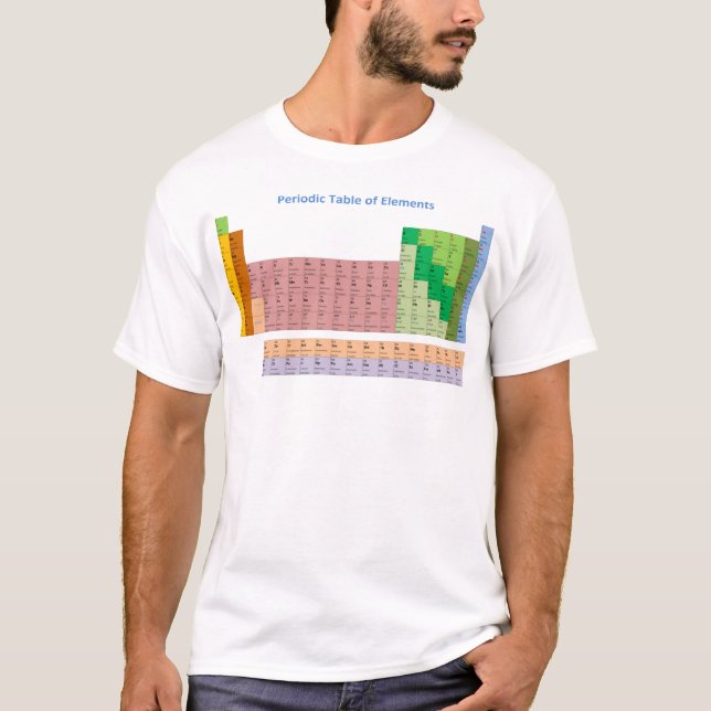 Periodensystem der Elemente T-Shirt (Vorderseite)