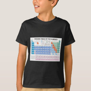 Periodensystem der Elemente vollständig aktualisie T-Shirt