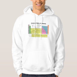 Periodensystem des Element-Sweatshirts Hoodie