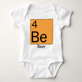 Periodensystem des Elementt-shirts Baby Strampler