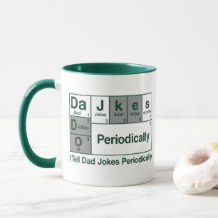 Periodensystem Papa-Witze Tasse