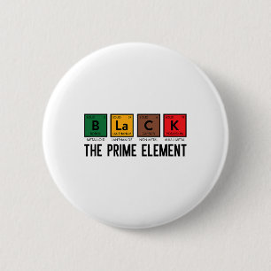 Periodensystem Schwarz Das Prime Element Schwarze Button