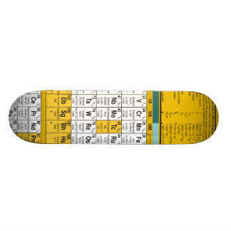 Periodensystem-Skateboard Skateboard