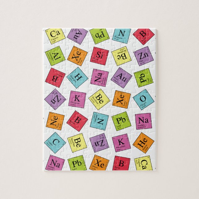 Periodic Elemente Puzzle (Vertikal)