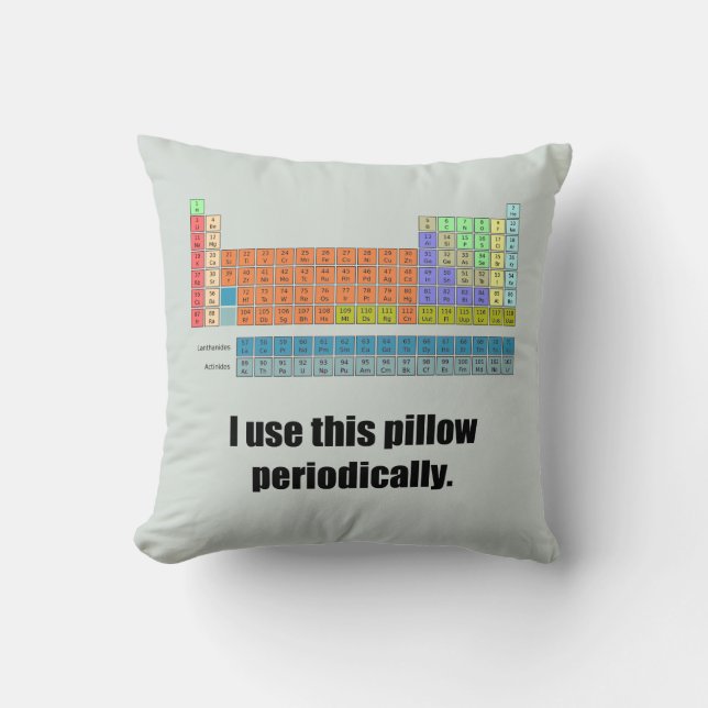 Periodic Pillow Kissen (Vorderseite)