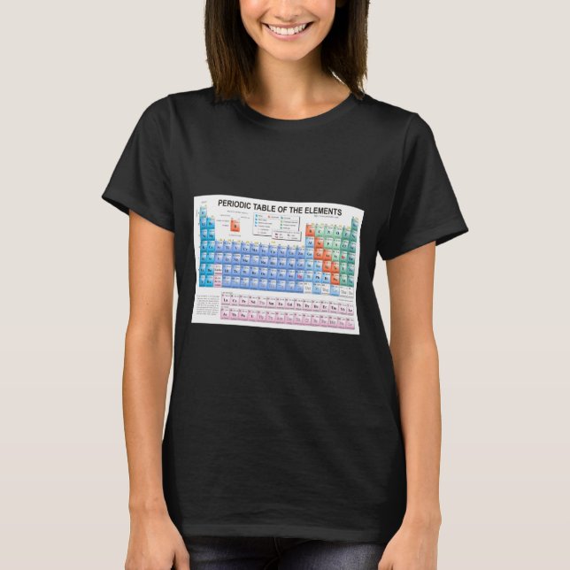 Periodic Table Of Elements Fully Updated _1  T-Shirt (Vorderseite)