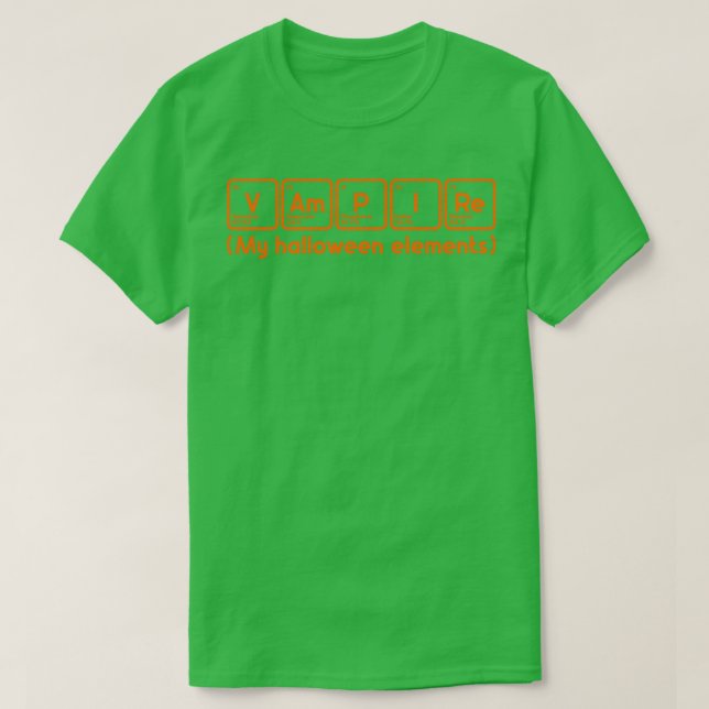 Periodic Vampire T-Shirt (Design vorne)
