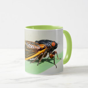 Periodische Cicada Tasse - Kaffee mit Brood X geni