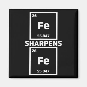 Periodische Elemente aus motivierend Eisen Magnet