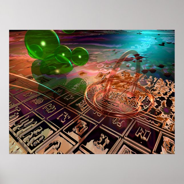 Periodische Elementübersicht Poster (Vorne)