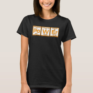 Periodische Lieben für Fitness-Power- T-Shirt