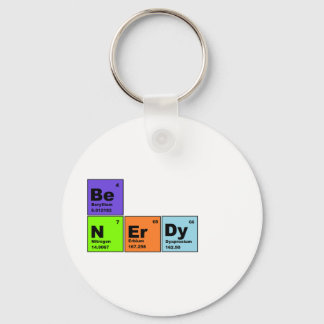 Periodische Produkte für Table Nerdy Schlüsselanhänger