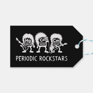 Periodische Rockstars Chemie Humor Geschenkanhänger