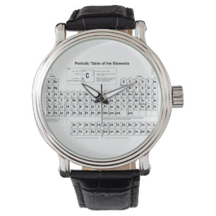 Periodische Tabelle Armbanduhr