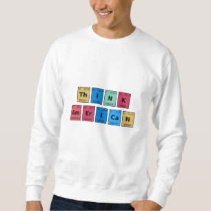 Periodische Tabelle denken Sweatshirt