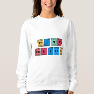 Periodische Tabelle denken Sweatshirt