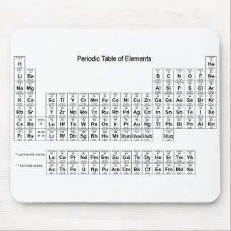 Periodische Tabelle der Elemente Mousepad