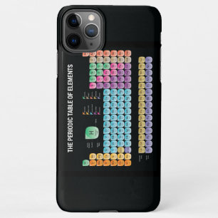 Periodische Tabelle der Elemente werfen Kissen iPhone 11Pro Max Hülle