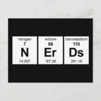 Periodische Tabelle der Nerd