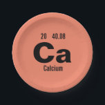 Periodische Tabelle des Elementmusters Pappteller<br><div class="desc">Passen Sie diese nerdy Chemistry Periodentabelle der Elemente Papierplatte Vorlage. Geben Sie Ihr Lieblingselement ein oder erstellen Sie Ihr eigenes! Ändern Sie den chemischen Elementnamen, das Symbol, die Atomzahl und die Atommasse. Klicken Sie auf Anpassen, um die Hintergrundfarbe zu ändern oder weitere Änderungen vorzunehmen. Perfektes Tischaccessoire für das Chemie-Party oder...</div>