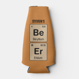 Periodische Tabelle des Elements Bier Flaschenkühler