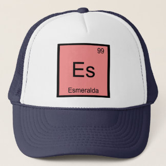 Periodische Tabelle Esmeralda Name Chemistry Eleme Truckerkappe