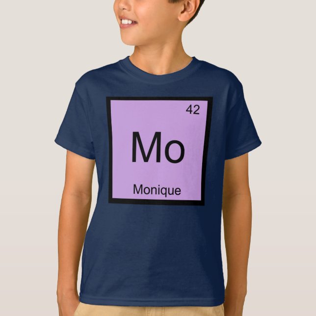 Periodische Tabelle für chemische Elemente T-Shirt (Vorderseite)