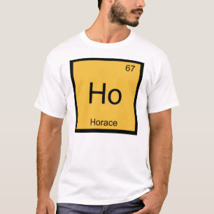 Periodische Tabelle für chemische Elemente von Hor T-Shirt