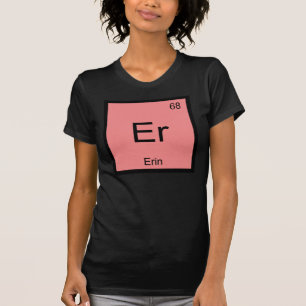 Periodische Tabelle für das Element "Erin Name Che T-Shirt