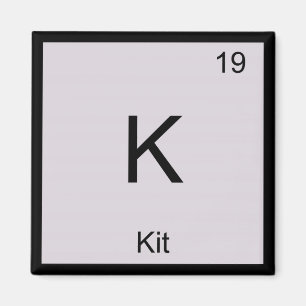 Periodische Tabelle für Kits Name Chemistry Elemen Magnet