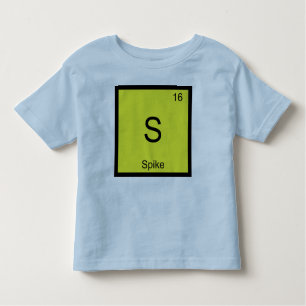Periodische Tabelle für Spickname Chemie Kleinkind T-shirt