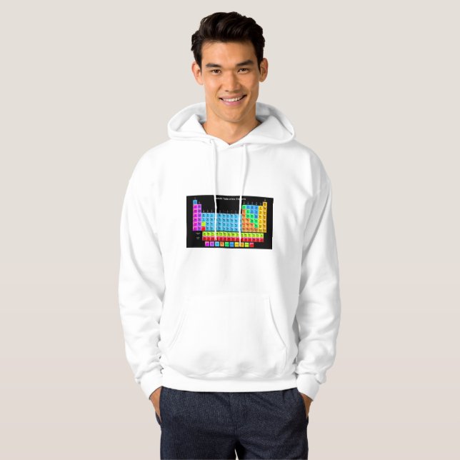 Periodische Tabelle Hoodie (Vorne ganz)