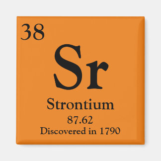 Periodische Tabelle Strontium Magnet