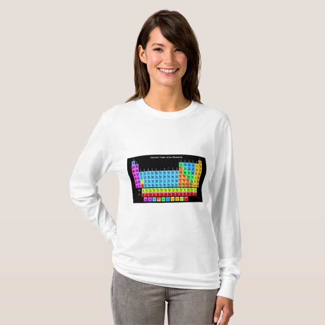 Periodische Tabelle T-Shirt (Vorne ganz)
