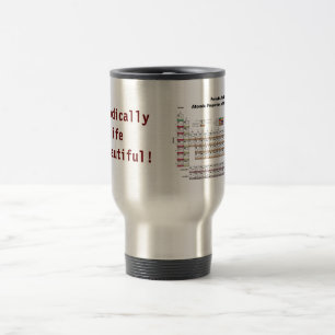 Periodische Tabellen-Reise-Tasse Reisebecher